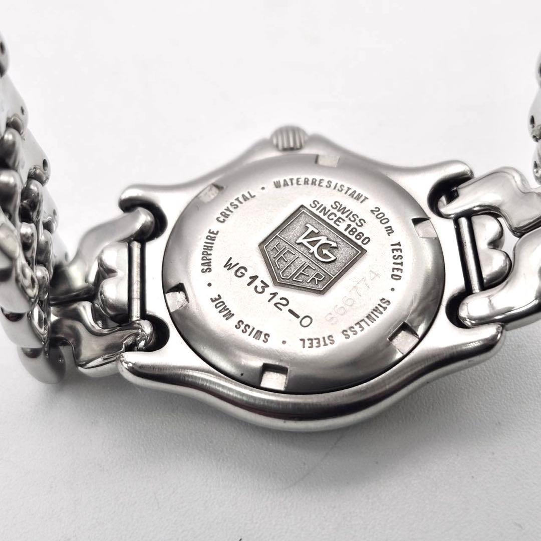 タグホイヤー　セル プロフェッショナル　WG1312 シルバー　ホワイト　デイト