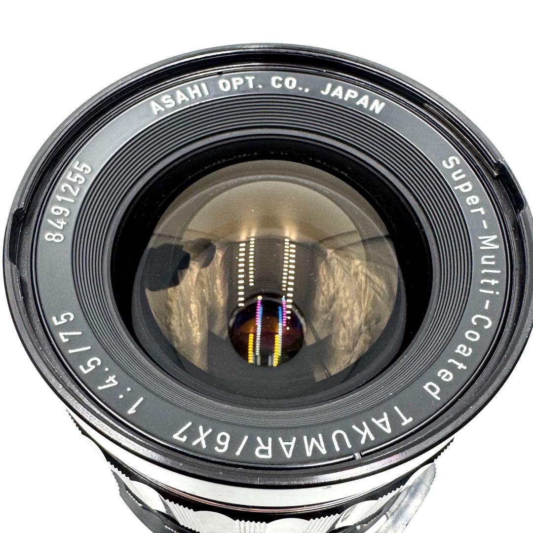 ❁美品❁PENTAX TAKUMAR 6x7 75mm F4.5 単焦点