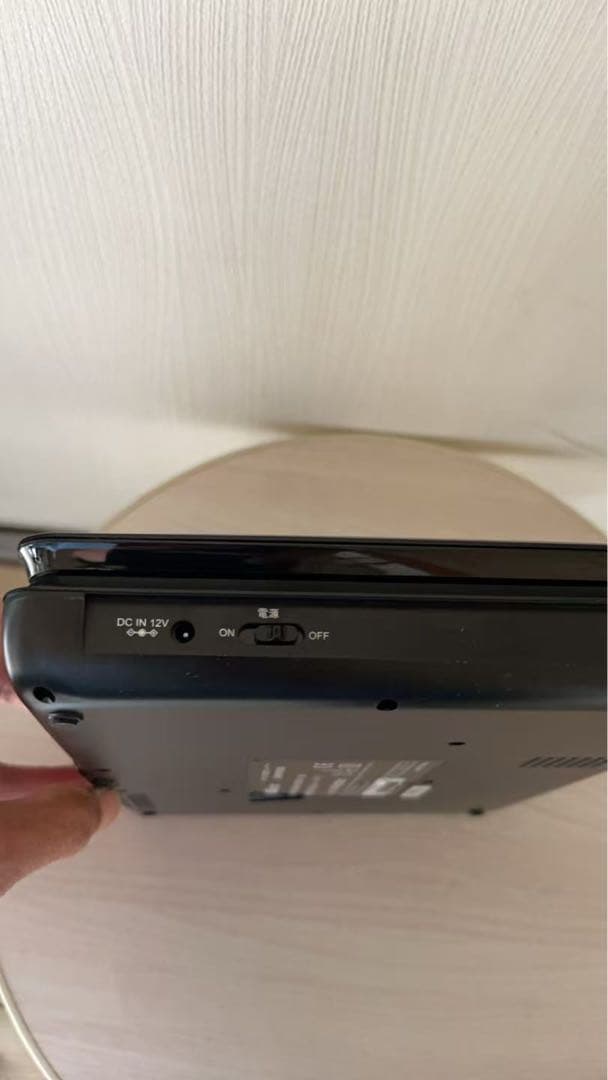 Wizz ポータブルBDプレーヤー DB-PW1050 リモコン付き