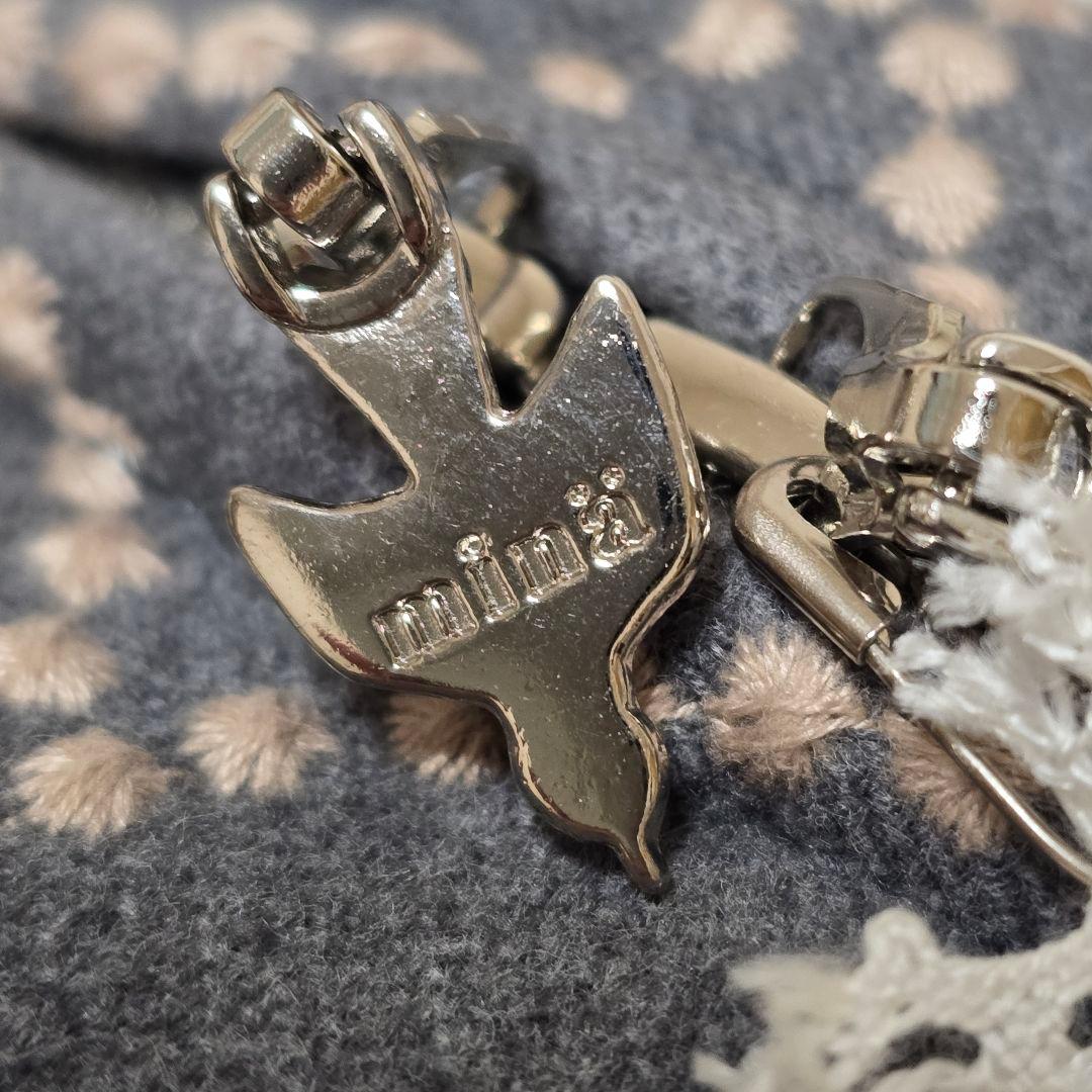 タグ付き ミナペルホネン マトカ バッグ タンバリン グレー ua9928