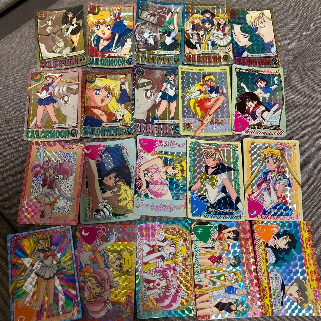 セーラームーンキラキラカードセット