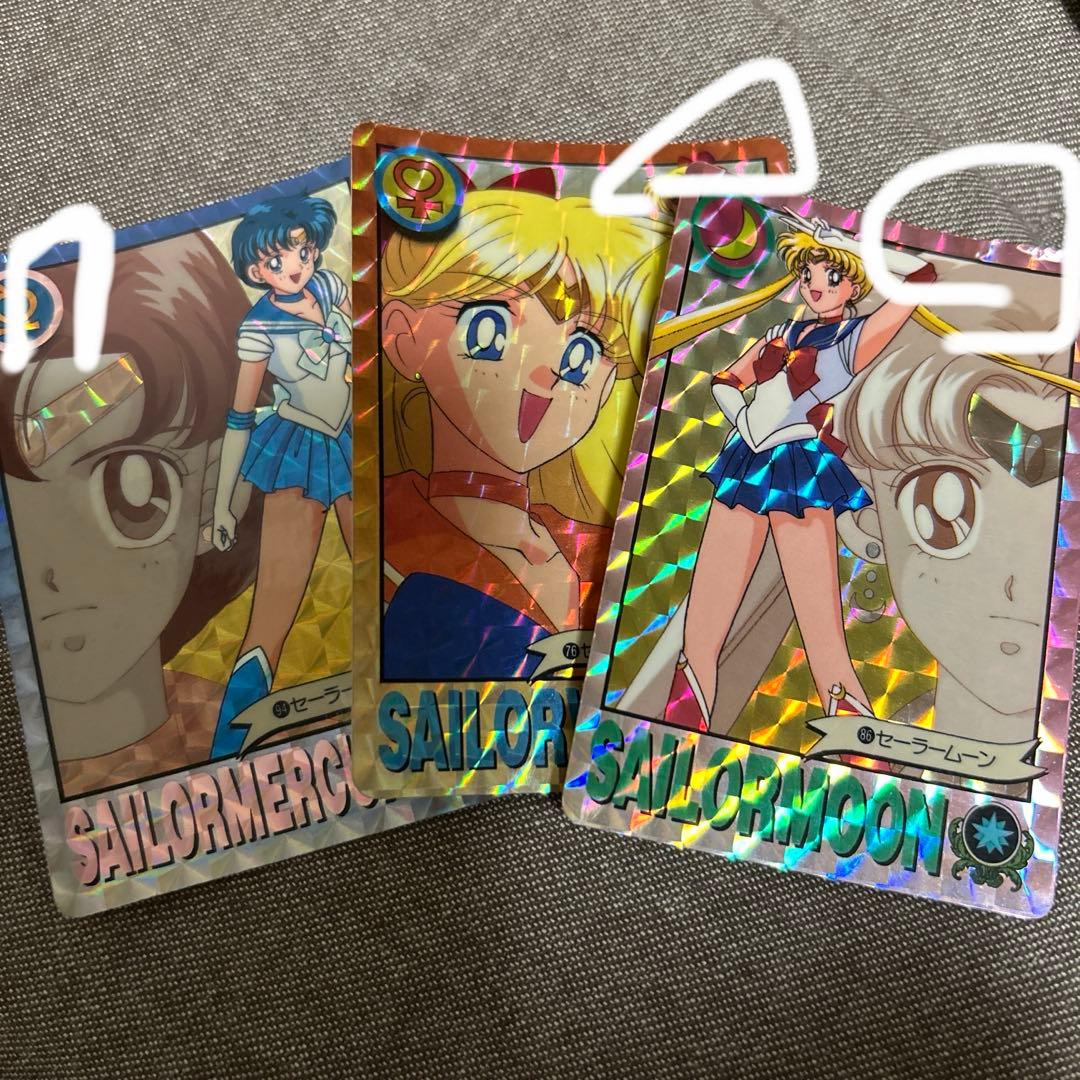 セーラームーンキラキラカードセット