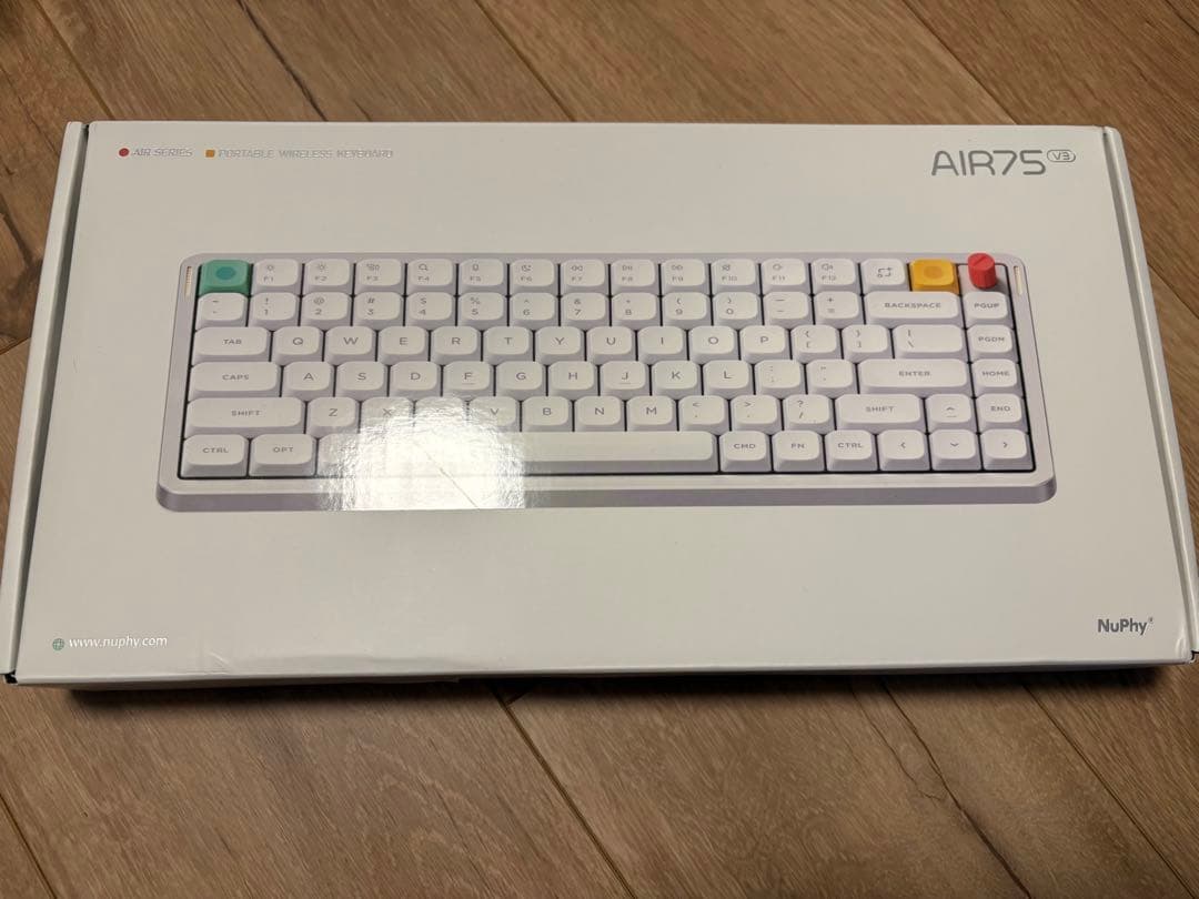 NuPhy AIR75 v3 US配列 静音軸