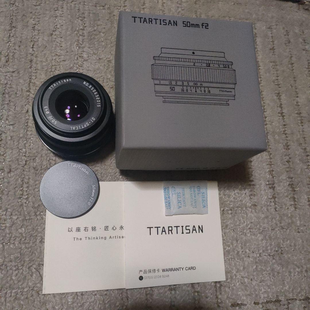 TTARTISAN 50mm f2 ブラック　Z