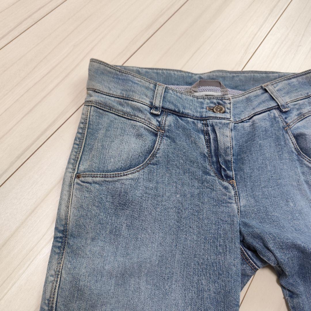 BRUNELLO CUCINELLI スリムジーンズ ウォッシュブルー 36