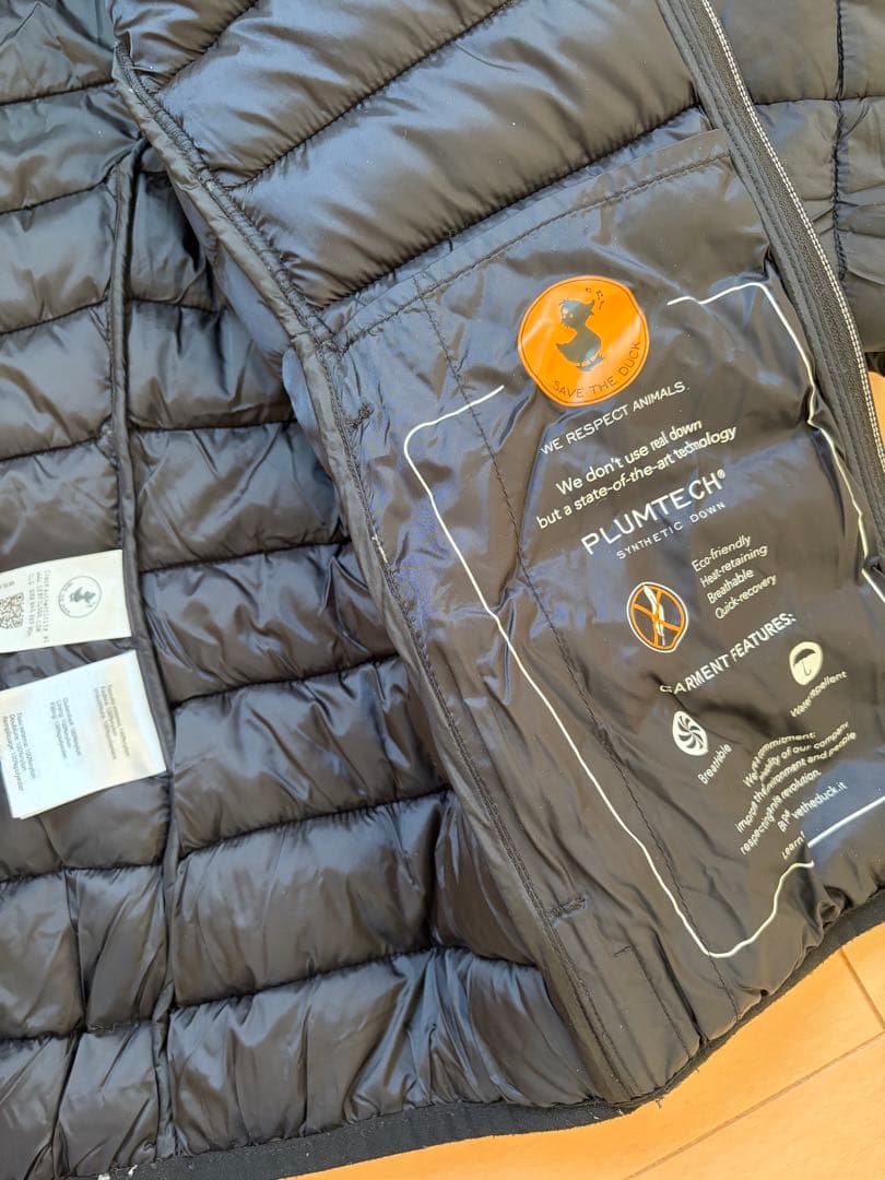 【美品】SAVE THE DUCK エコダウンブラック