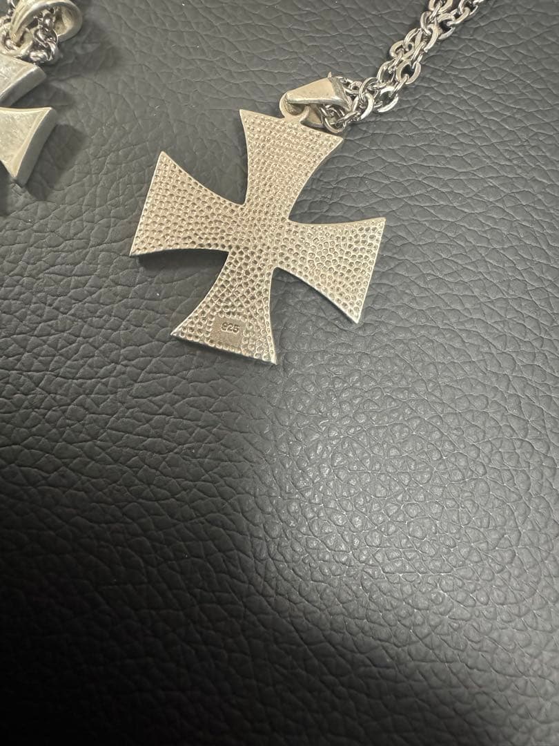 大人気アイアンクロス 2点 セットジャラ付け仕様