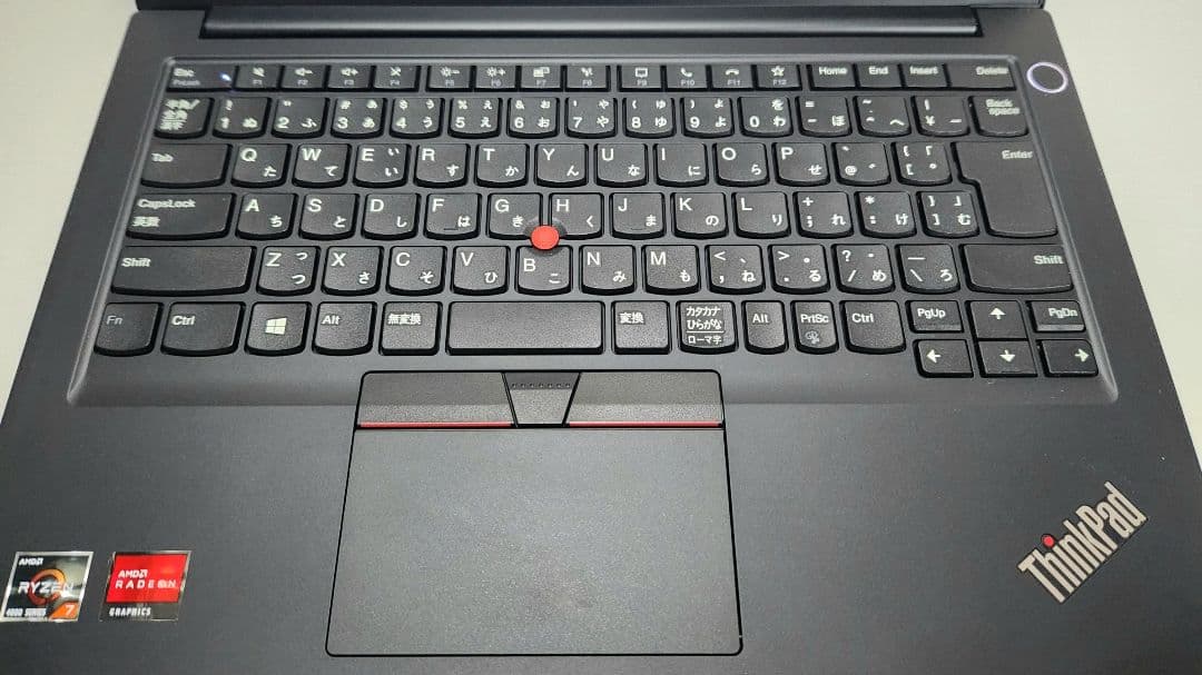 Windowsノート本体 ThinkPad E14 Ryzen7 4700U 16GB 512GB
