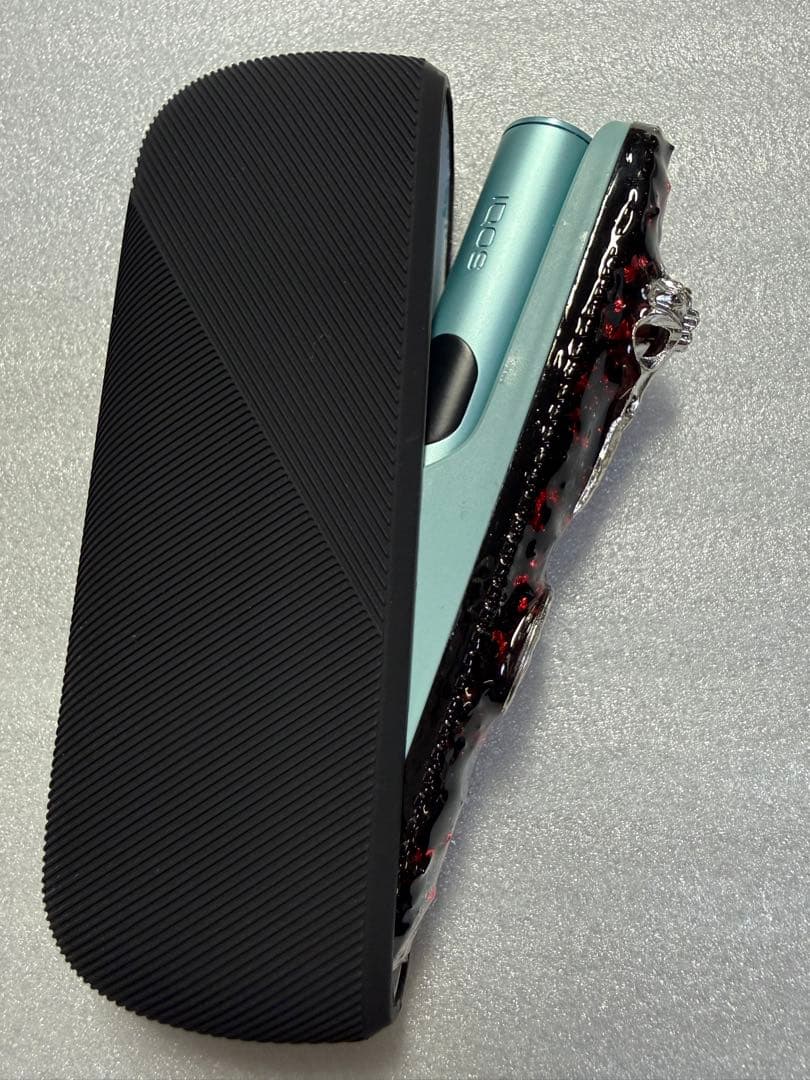 iQOS アイコス イルマi デコケース ドアカバー ロック パンク ㉓ セット