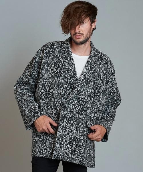 NO ID. ノーアイディー セットアップ ペイズリードルマンスリーブ 上下