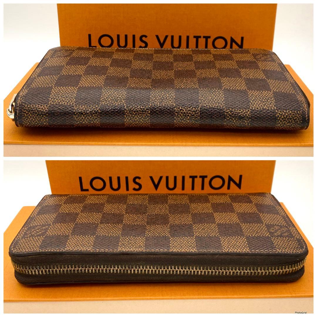 R ルイヴィトン ダミエ ジッピーウォレット ラウンドファスナー