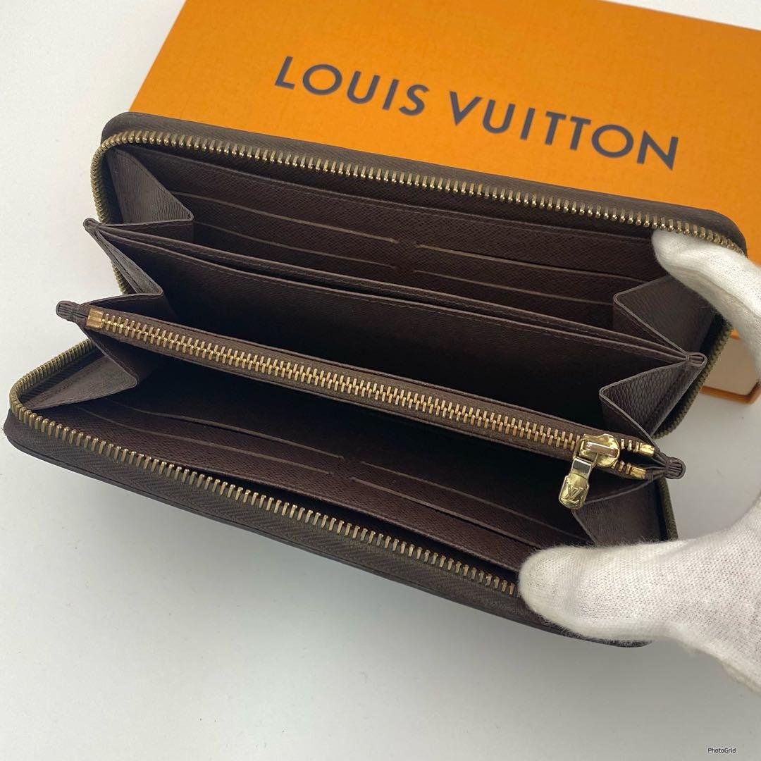 R ルイヴィトン ダミエ ジッピーウォレット ラウンドファスナー