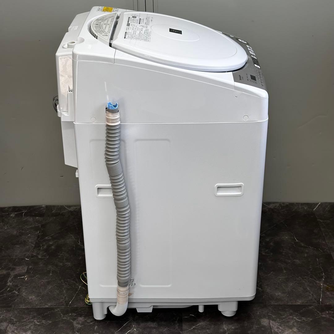 ω送料込！設置対応◎2021シャープ8kg 電気洗濯乾燥機 ES-TX8FKS