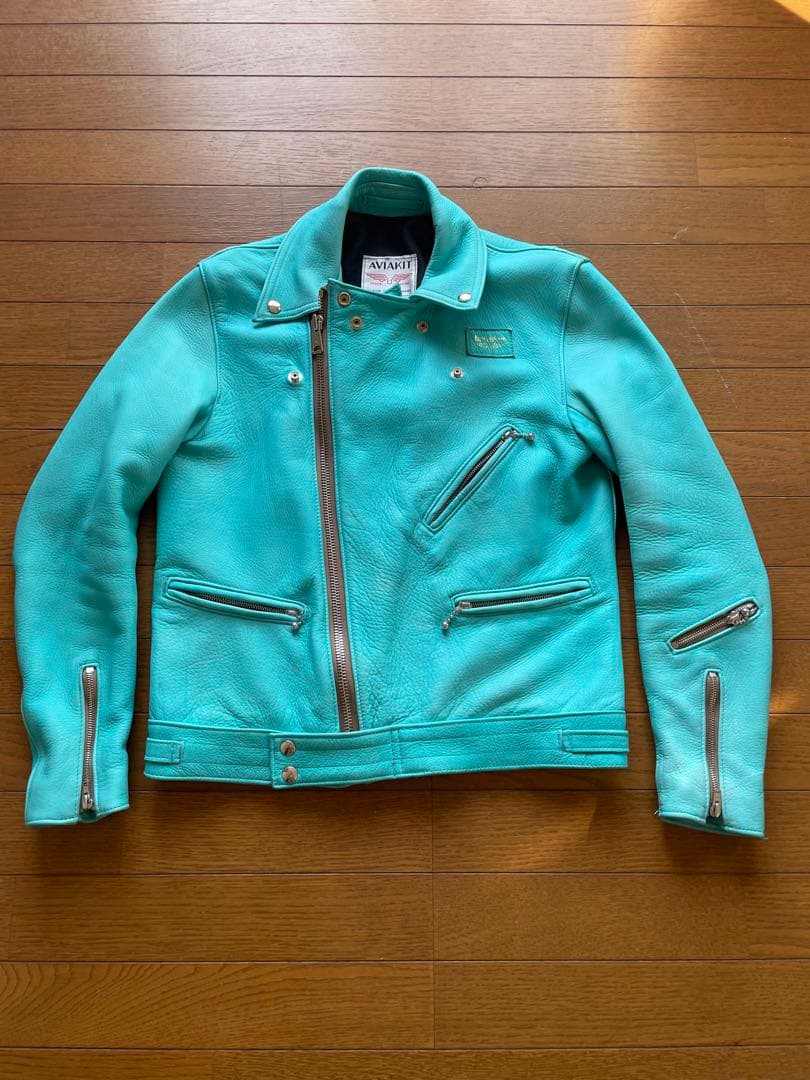 エ*リ様 ルイスレザー X リアルマッコイズ サイクロン 38 最終値下げ