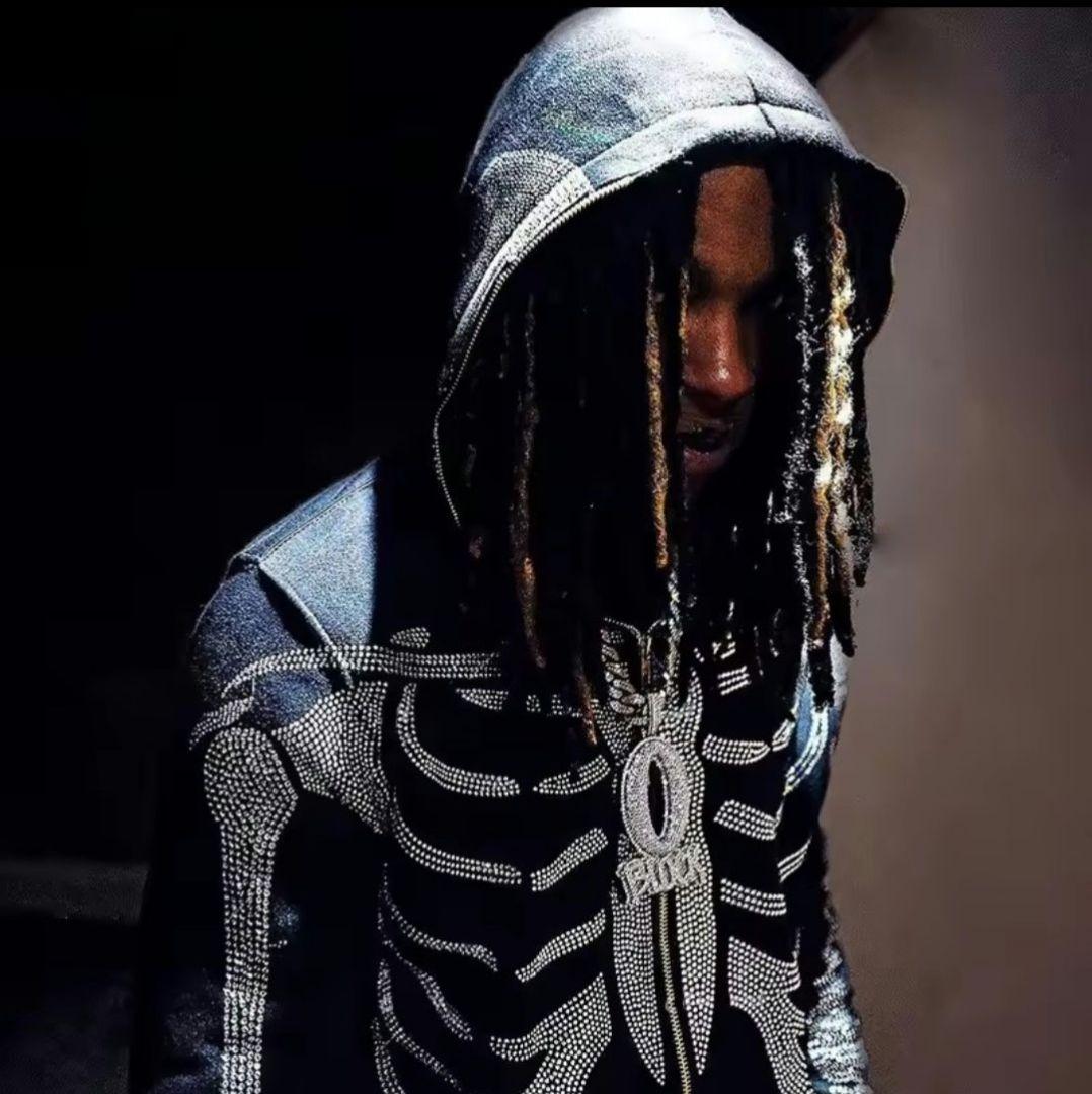 Bone ライトストーン hoodie opium ken carson