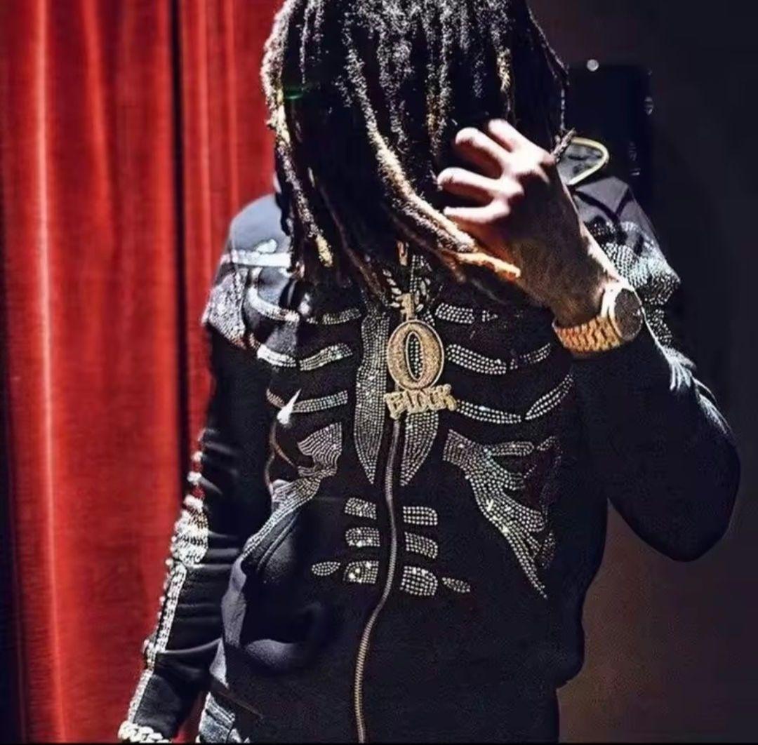 Bone ライトストーン hoodie opium ken carson