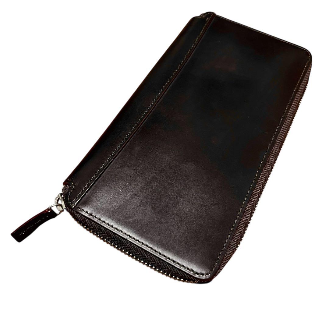 Goro Takaバーニーズニューヨーク ブライドルレザー オーガナイザー