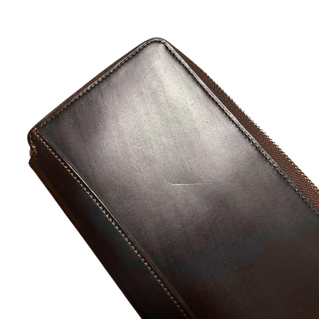 Goro Takaバーニーズニューヨーク ブライドルレザー オーガナイザー