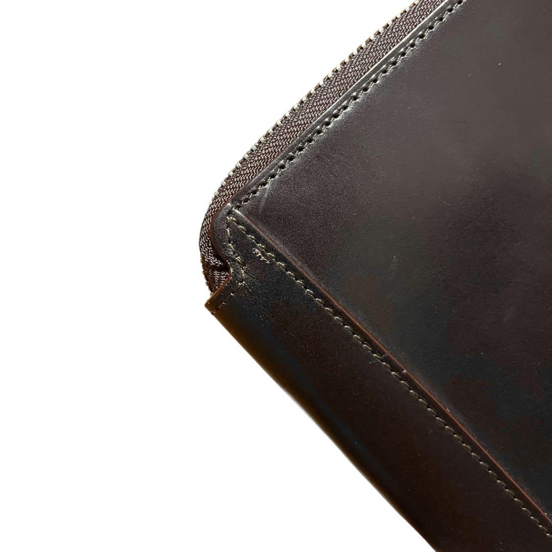 Goro Takaバーニーズニューヨーク ブライドルレザー オーガナイザー