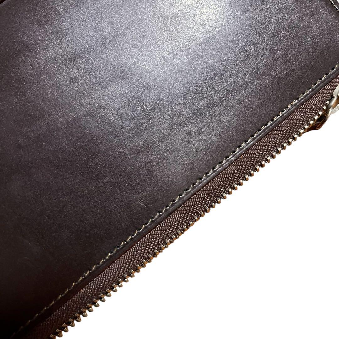 Goro Takaバーニーズニューヨーク ブライドルレザー オーガナイザー