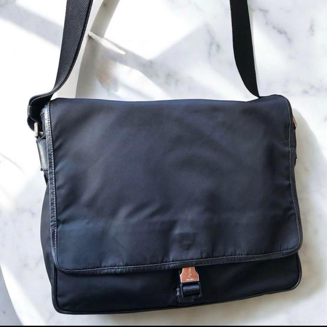 格安　PRADA プラダ テスートナイロン ショルダーバッグ 　メッセンジャー