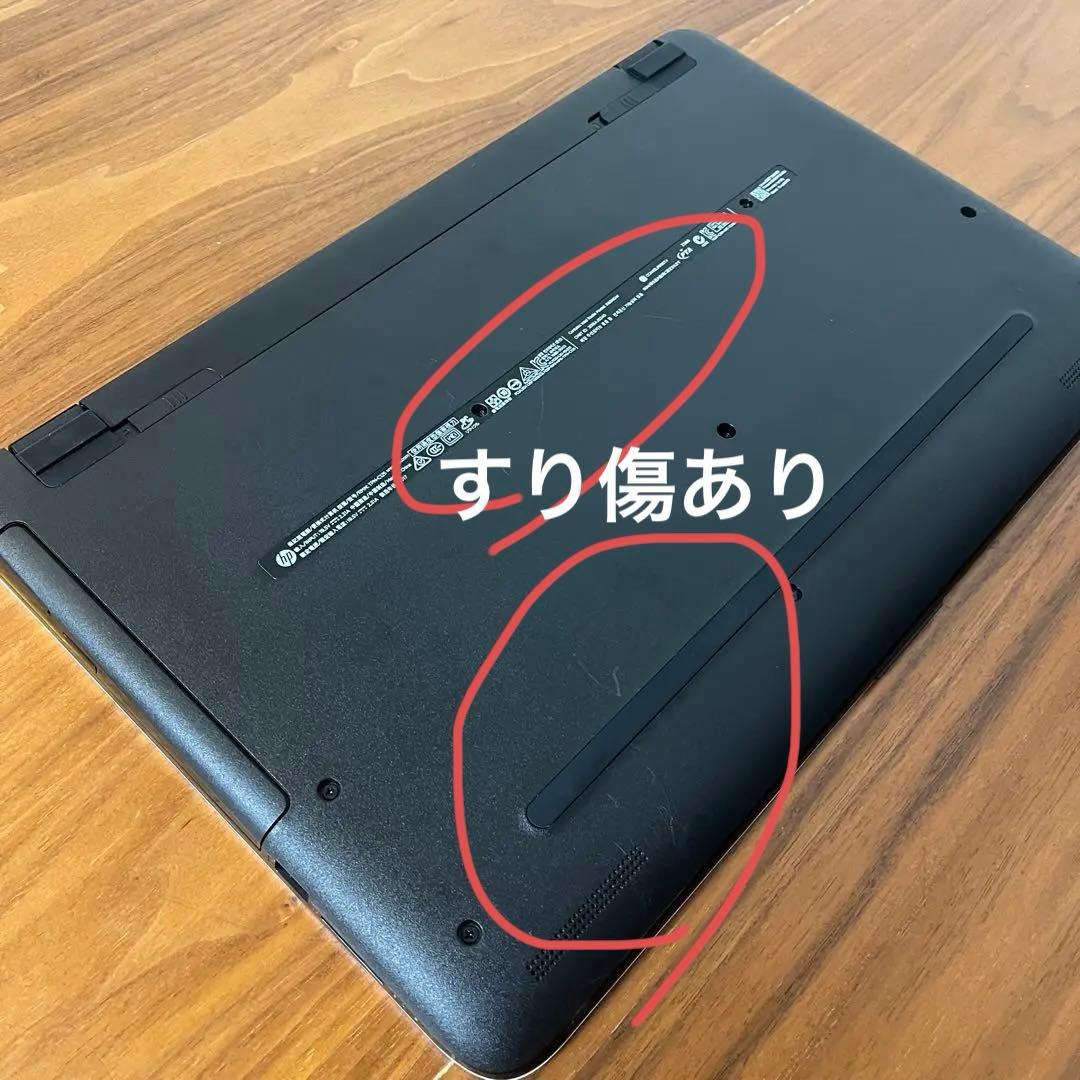 【美品】HP 15-ay005TU Corei5-6200U メモリ4GB