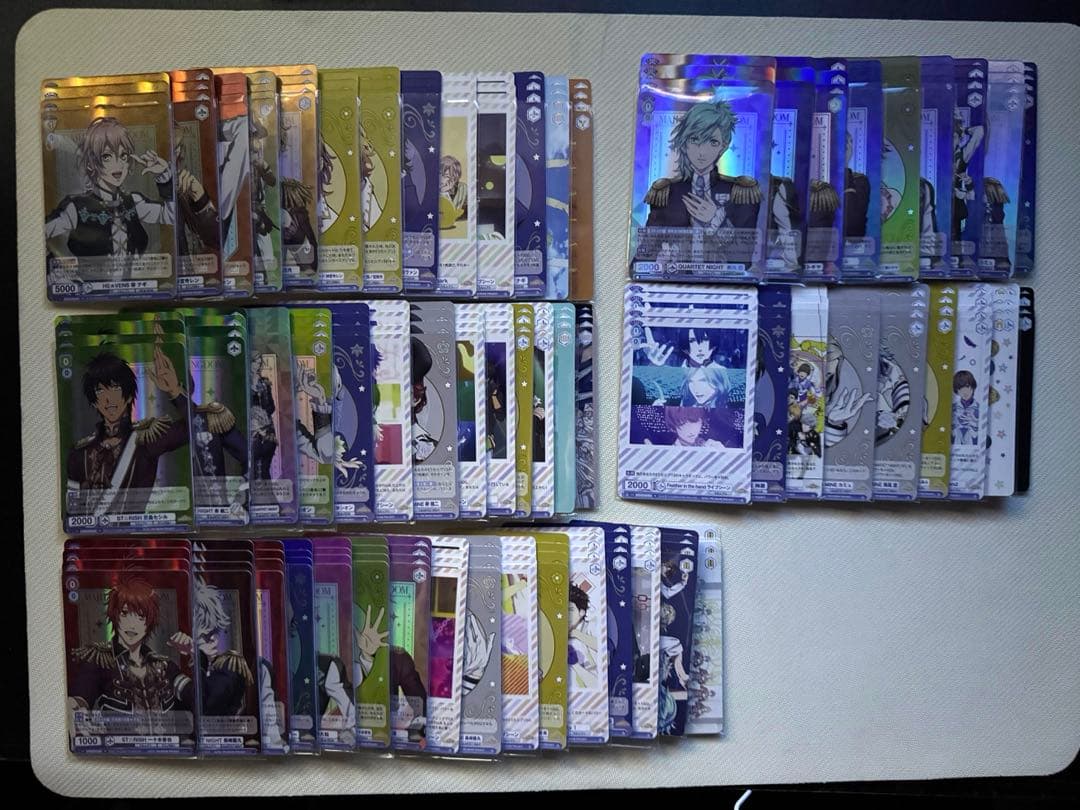 ヴァイスシュヴァルツブラウ　うたプリ　4コン