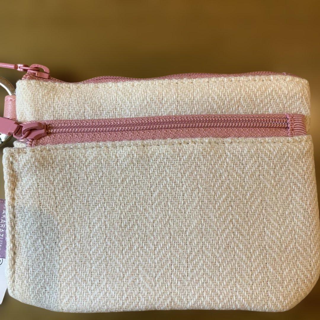 ファミリア　宝塚　ポーチ キャトルレーヴ ミニウォレット familiar クマ