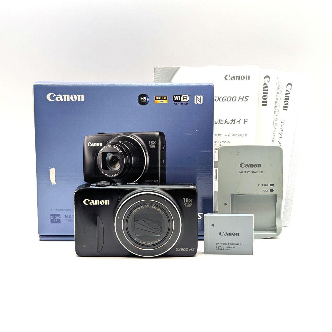 Canon PowerShot SX600 HS ブラック