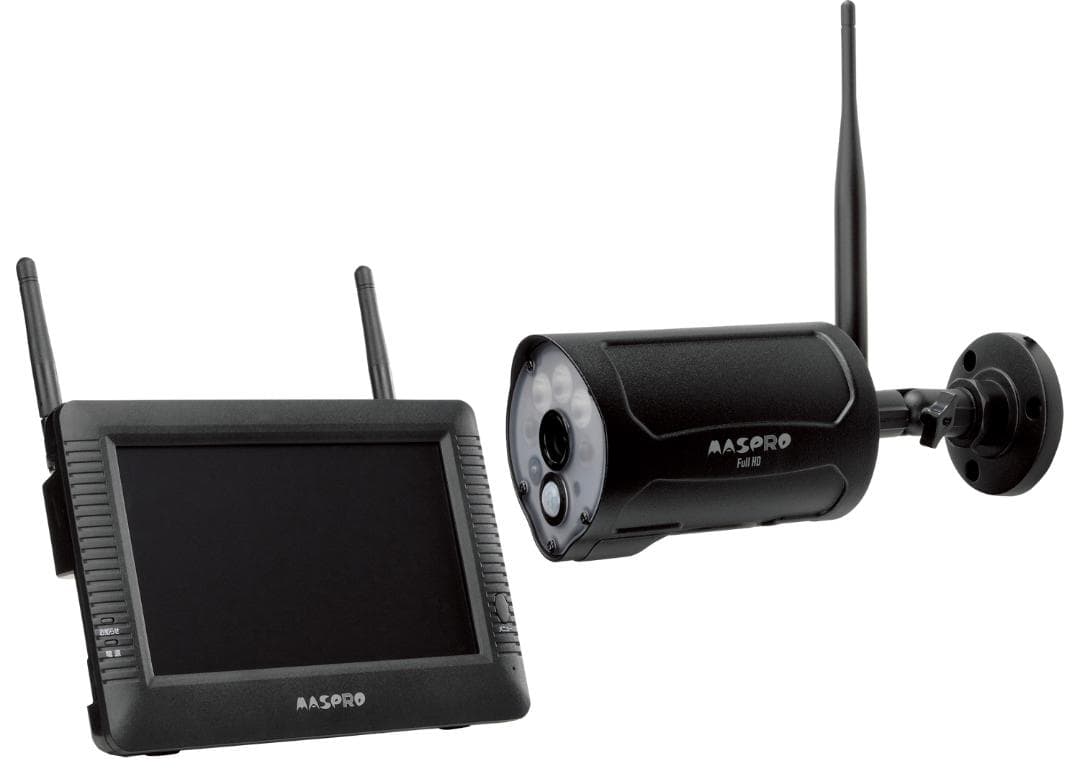 新品セット　マスプロ【モニター＆カメラセット】＋【増設用カメラ】