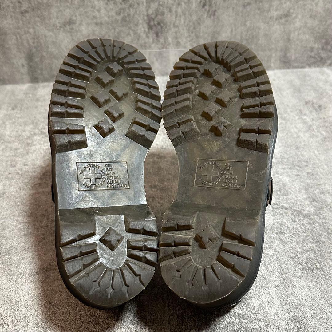 【ドクターマーチン】フェニモアロー　シングルモンクシューズ　黒　バックル　uk4