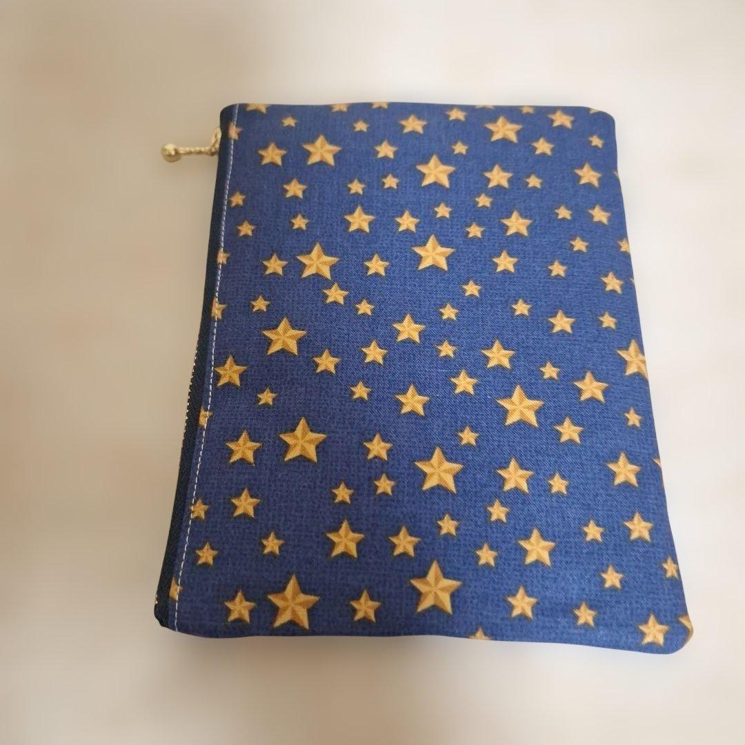 うさぎパネル生地　ハンドメイド　布バスケット　フラットポーチ