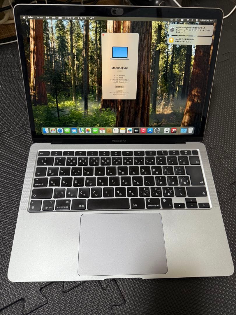 Apple MacBook Air M1 13インチ 16GB 512GB