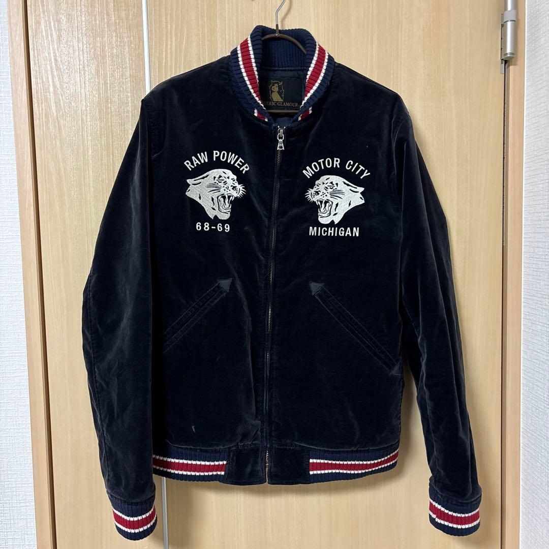 k*y様 [キムタク着用] HYSTERIC GLAMOUR ベロア　スカジャン