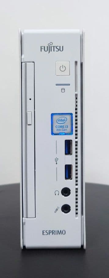 ミニPC ESPRIMO Q558/V ホワイト i3 8100T 8GB