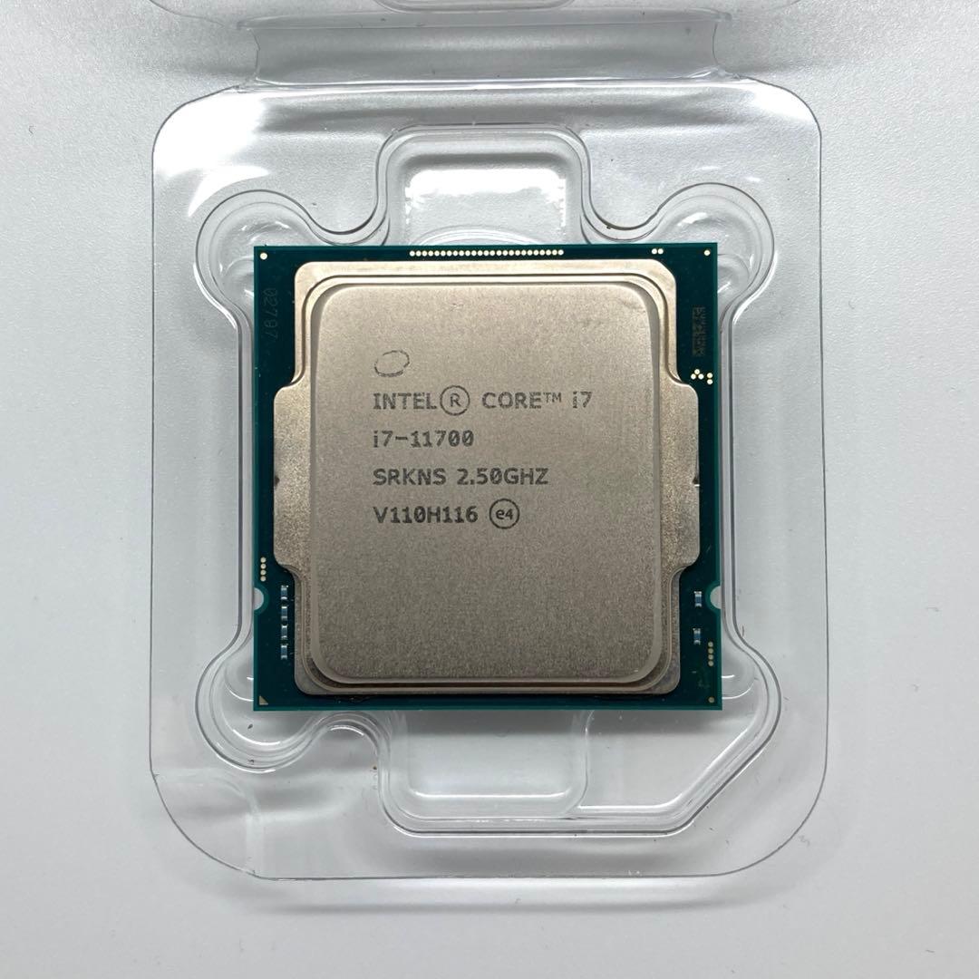 【動作確認済み】CPU intel core i7-11700