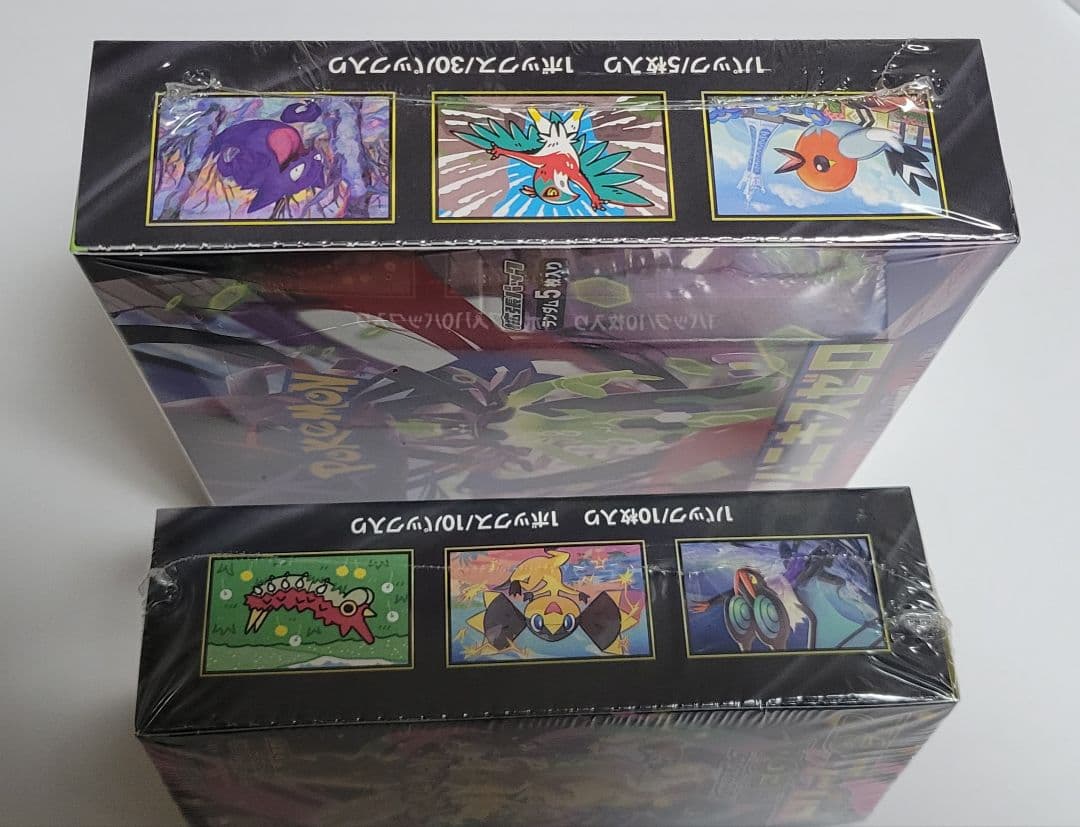 ポケモンカード　メガドリームex ムニキスゼロ　シュリンク付き各1BOX