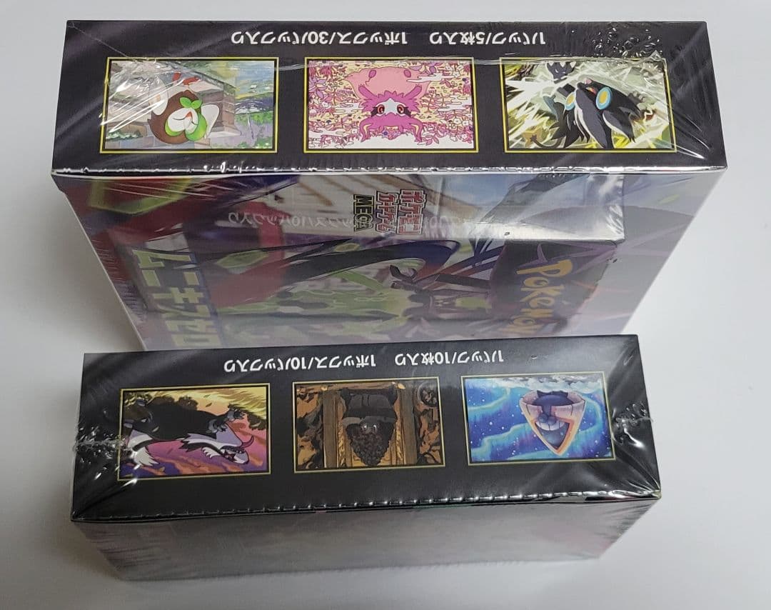 ポケモンカード　メガドリームex ムニキスゼロ　シュリンク付き各1BOX
