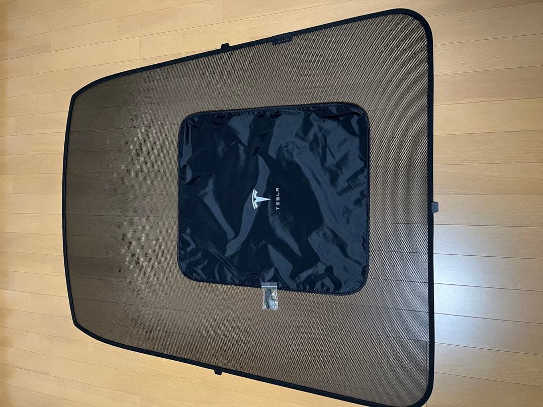 【フロントとリアのセット】 テスラ　モデル3用　ガラスルーフサンシェード