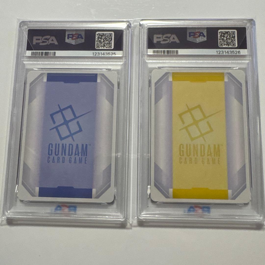 ガンダムカードゲーム PSA10 連番 ガンダム　 パラレル ベータ版　プロモ