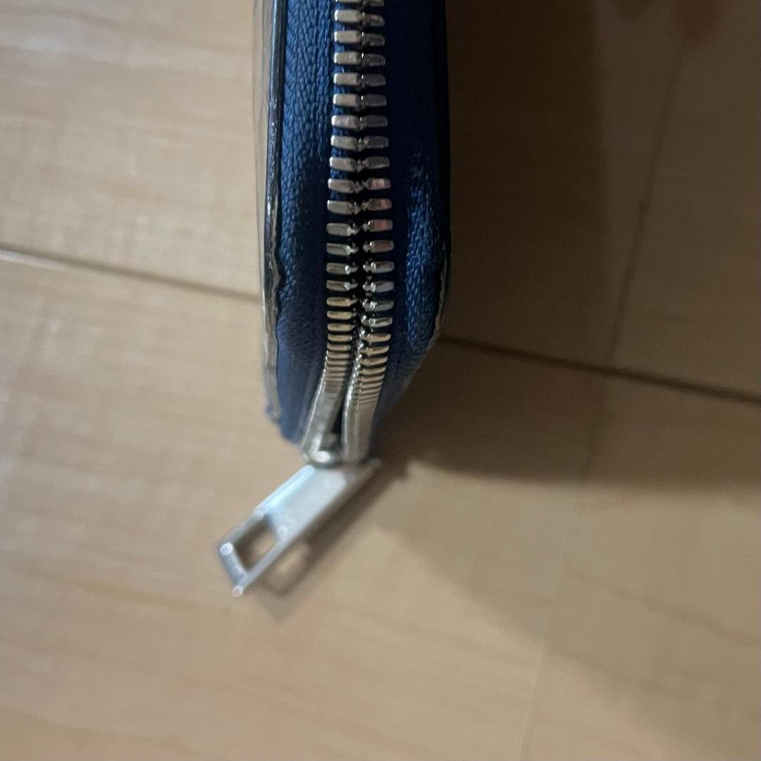 【美品】LESAC レザック クロコダイル ポロサス 長財布 ラウンドジップ