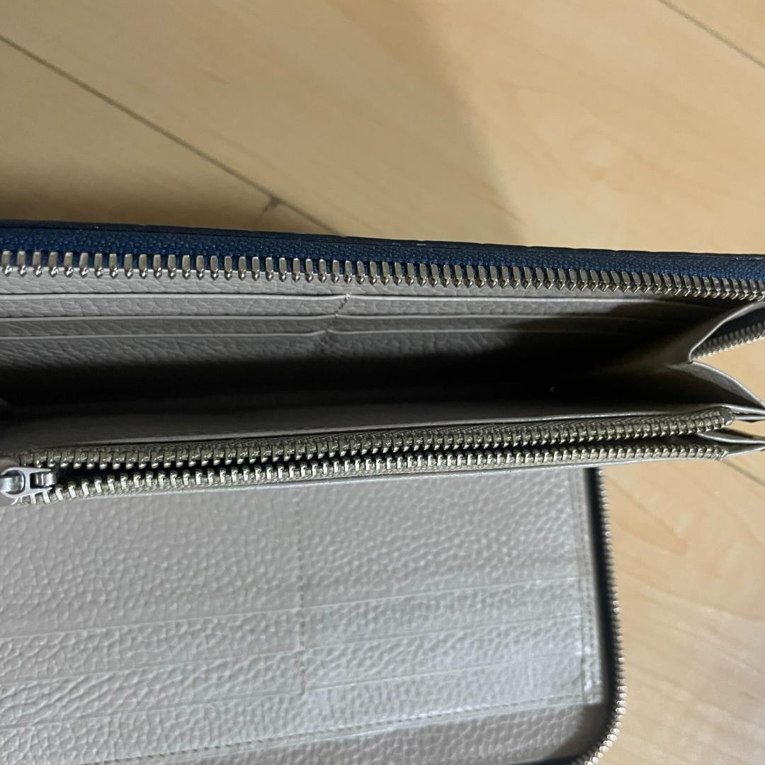 【美品】LESAC レザック クロコダイル ポロサス 長財布 ラウンドジップ