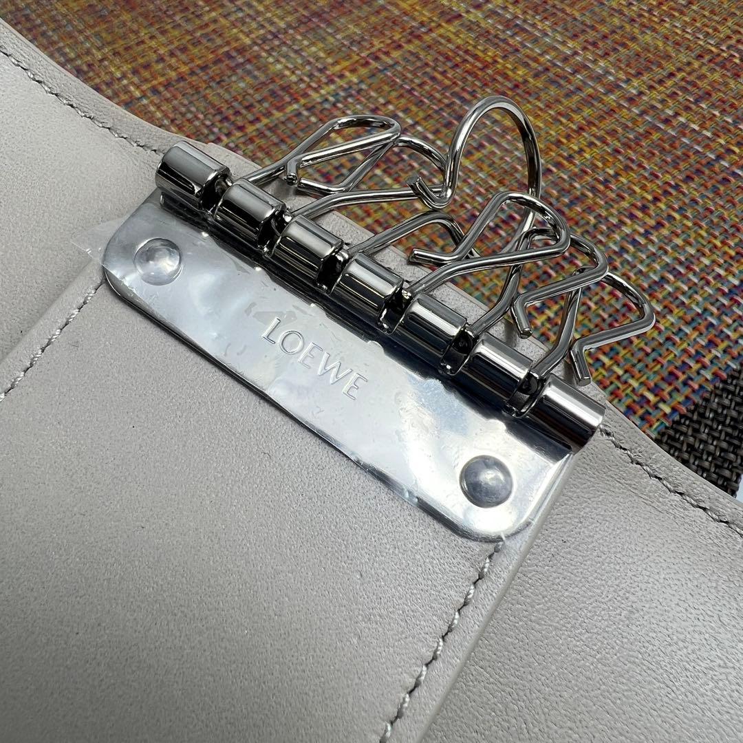 ✨ほぼ未使用✨ LOEWE ロエベ アナグラム　キーケース　ぺブルグレインカーフ