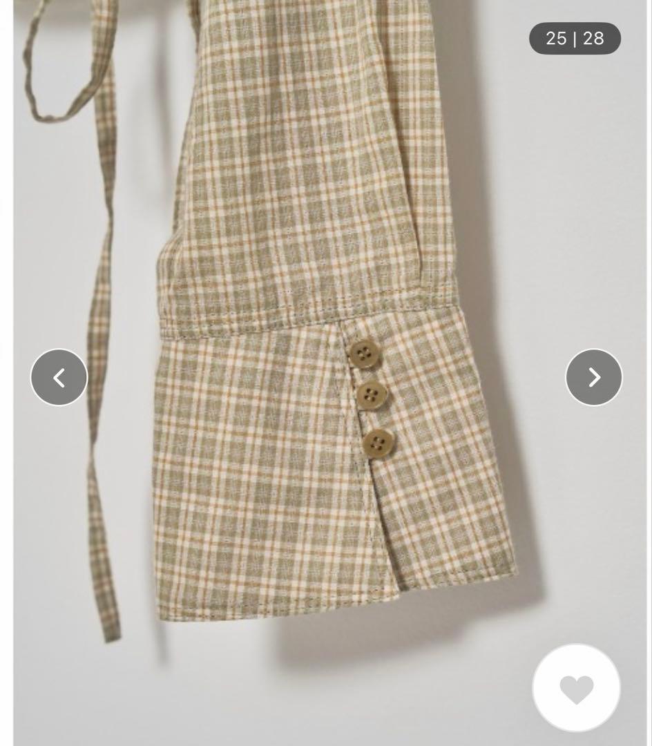 トップス TODAYFUL Checkgather Compact Blouse