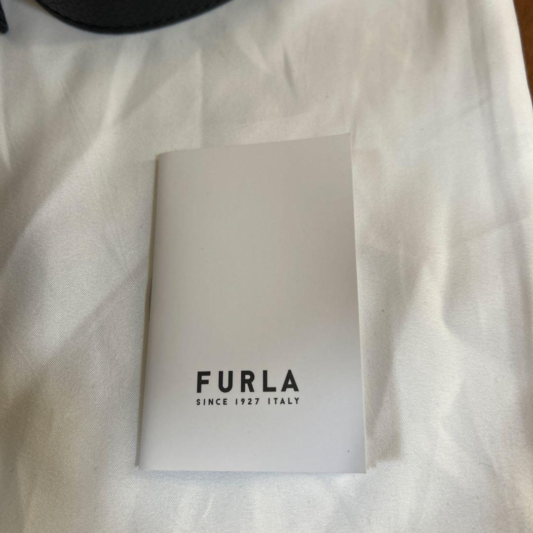 【新品】FURLA コスタンザ 巾着 2way ショルダーバッグ ブラック黒