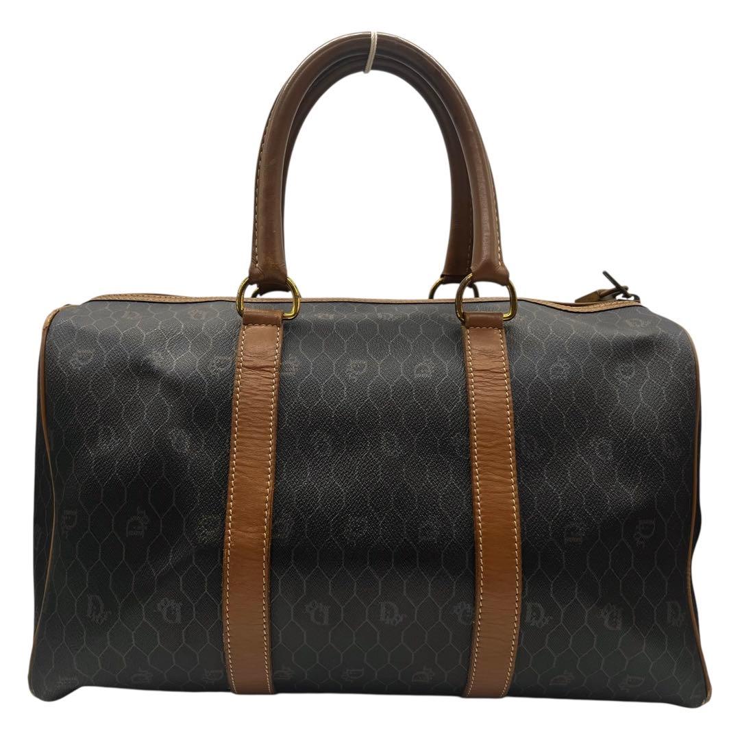 Christian Dior ボストンバック　ハニカム　旅行　南京錠　0876