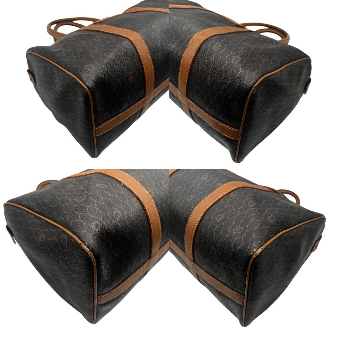 Christian Dior ボストンバック　ハニカム　旅行　南京錠　0876