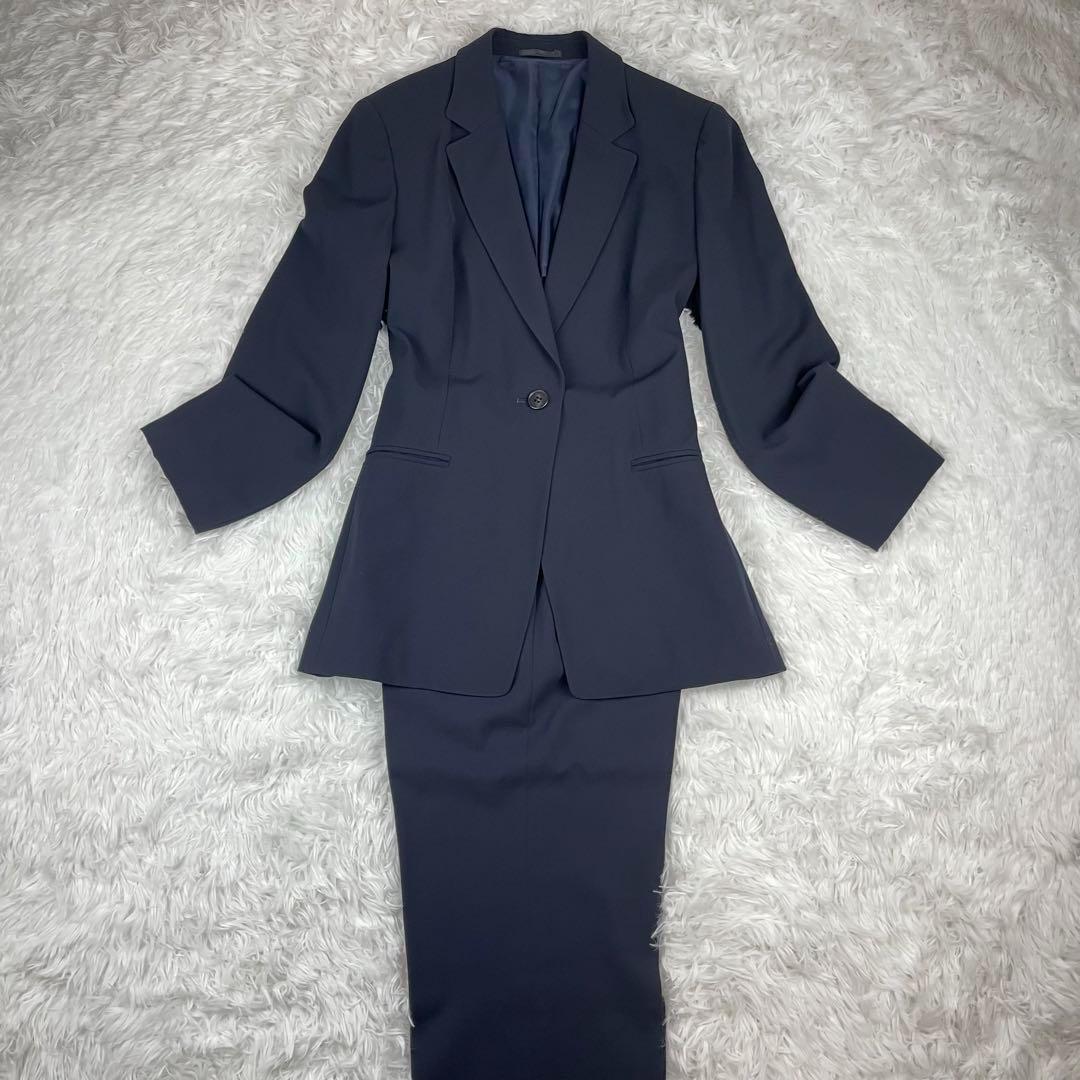 美品✨バーバリーロンドン✨XL✨パンツセットアップスーツ✨大きいサイズ✨ネイビー