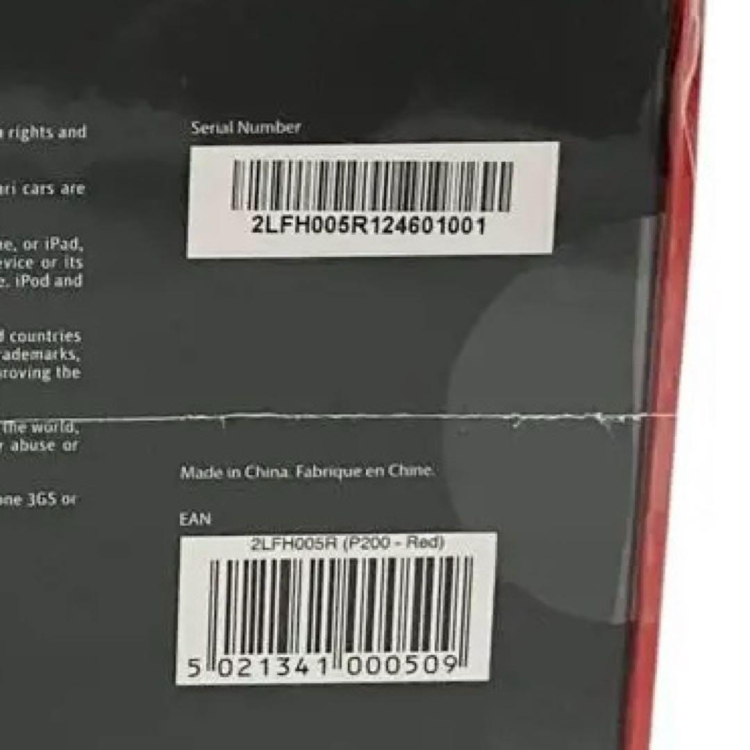 【新品】フェラーリ ヘッドホン FERRARI by Logic3 P200