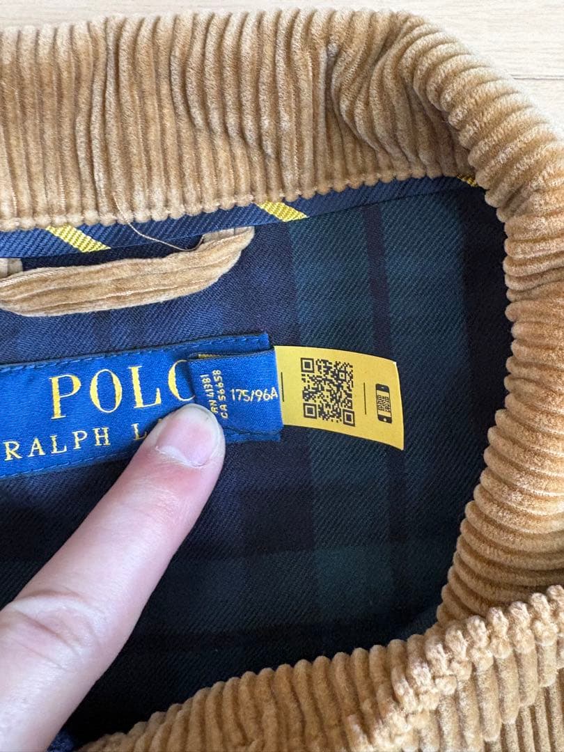 ラルフローレン　コーデュロイ ジャケット M